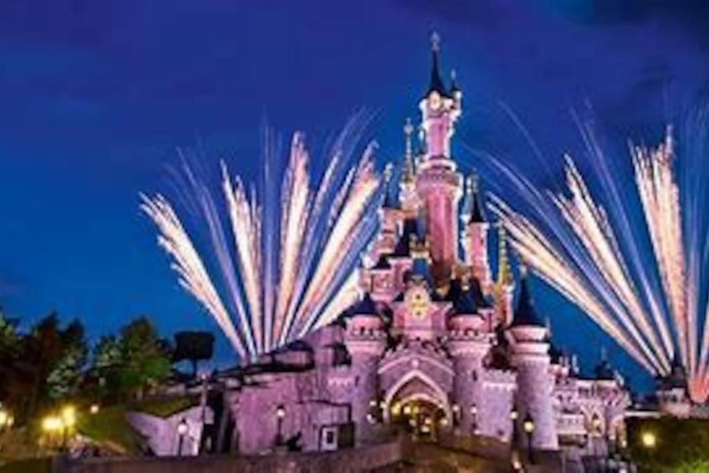 Proche Disney Et Paris - Studio Terrasse Et Parking Prive Montévrain Eksteriør bilde